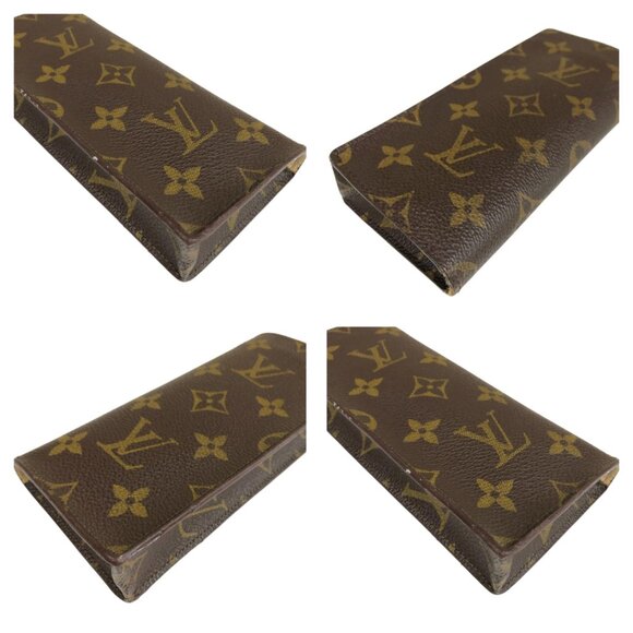 Authentic Louis Vuitton Etui Lunettes Simple Glasses Case Monogram jp150-121125 - Picture 7 of 16